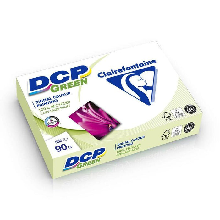 Clairefontaine Dcp Green 90 G A 4 Recycled Paper 500 Sheets