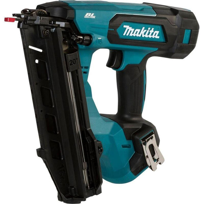 Clavadora De Compresión Inalámbrica Makita Dbn610z, 18 Voltios Azul/Negro, Sin Batería Ni Cargador Dbn610z