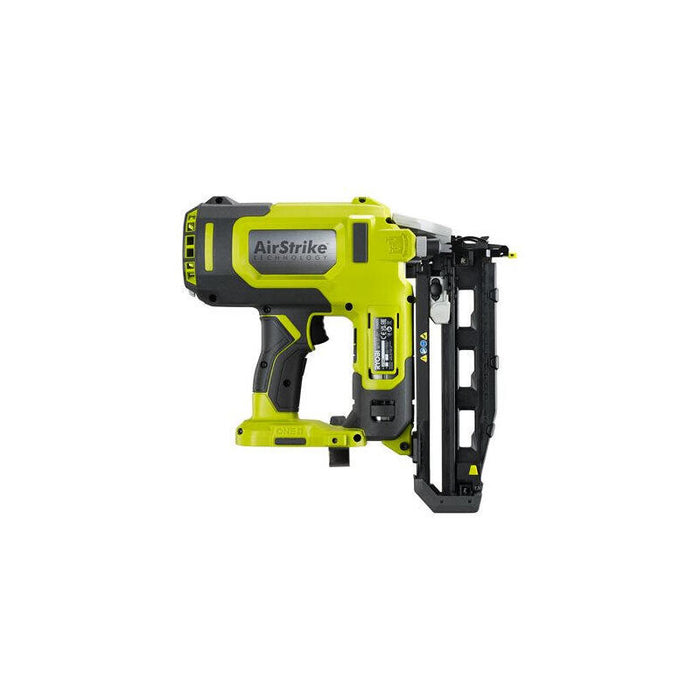 Clavadora Inalámbrica Ryobi One+ R16gn18-0, 18 Voltios (Verde/Negro, Sin Batería Ni Cargador)