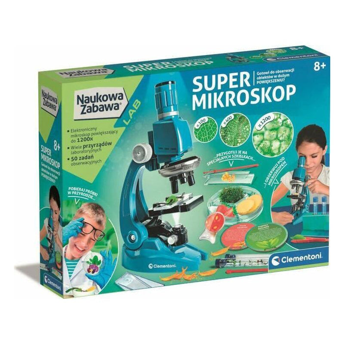 Clementoni Naukowa Zabawa Super Mikroskop