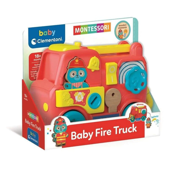 Clementoni Vehículo Edu Bombero Montessori