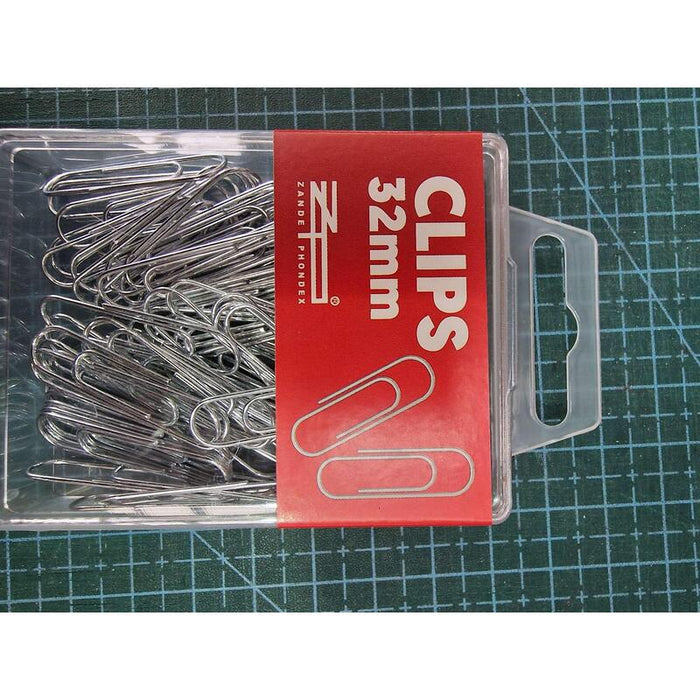 Clips Niquelados 32 Mm