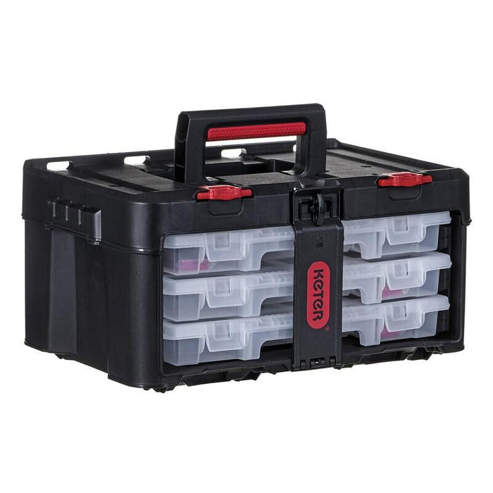 Cofre De Herramientas Con 3 Organizadores Stack N Roll