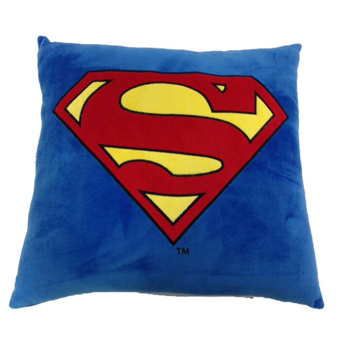 Cojin Cuadrado 45x45cm Envasado Vacio Superman Simbolo Universo Dc
