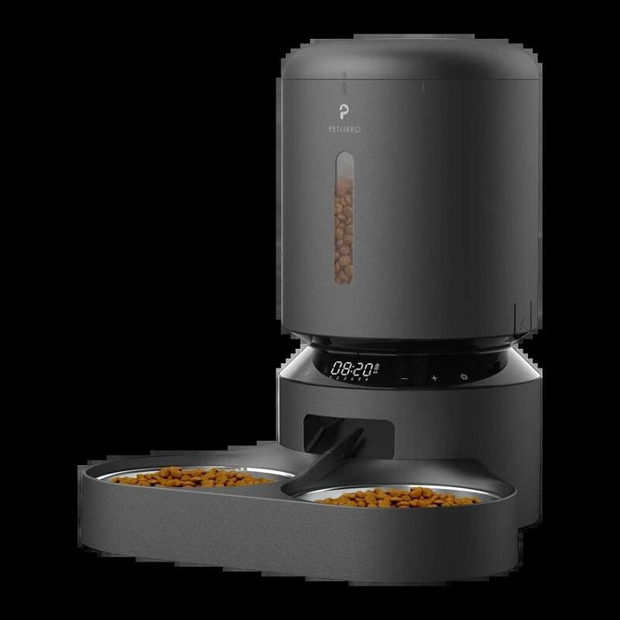 Comedero Automático Petlibro Granary Camera Food Dispenser Doble Cuenco Negro