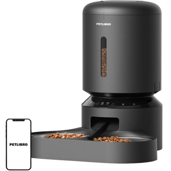 Comedero Petlibro Granary  Automático Con Doble Recipiente, Wifi, 5l