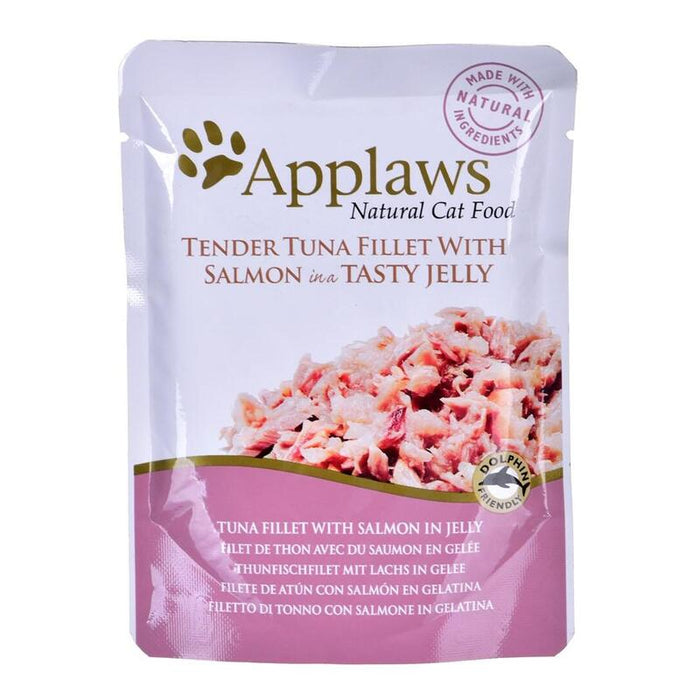 Comida Húmeda Para Gatos Applaws Cat Tuna With Salmon In Jelly  70 G