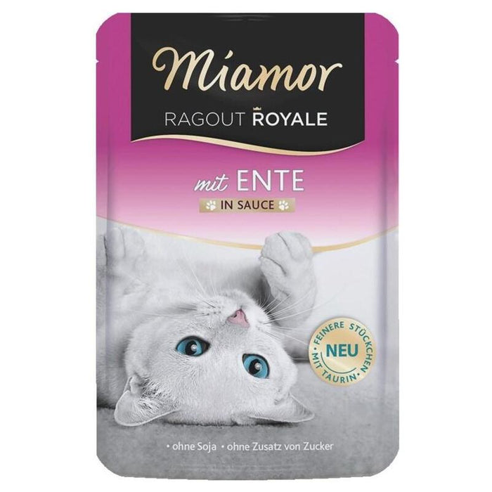 Comida Húmeda Para Gatos Miamor Ragout Royale Duck In Sauce 100g