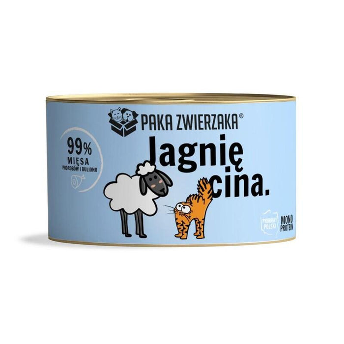 Comida Húmeda Para Gatos Paka Zwierzaka Lamb  200g