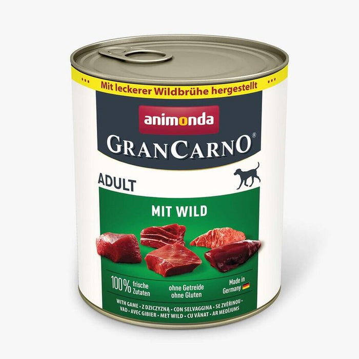 Comida Húmeda Para Perros Animonda Grancarno Adult Game   800g