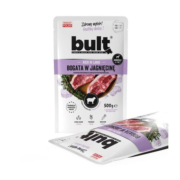 Comida Húmeda Para Perros Bult Rich In Lamb  500g