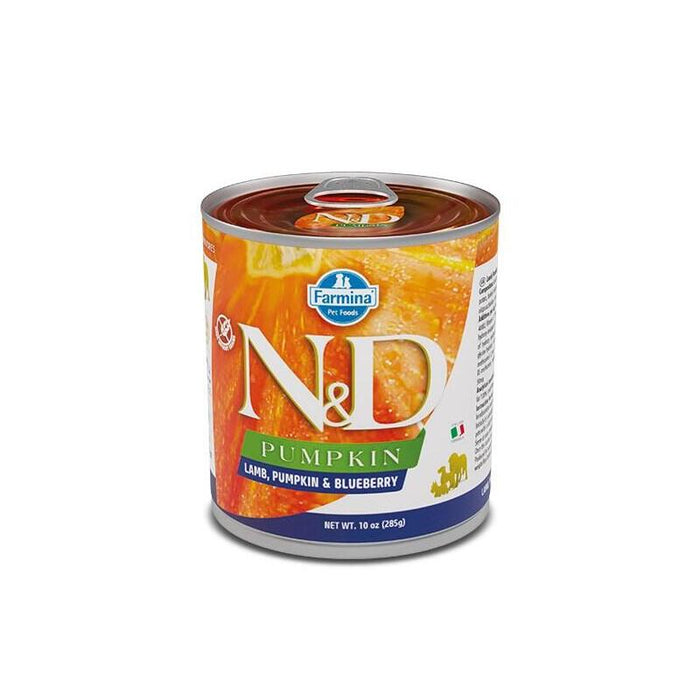 Comida Húmeda Para Perros - Farmina N&D Dog Lamb&Pumpkin&Blueberry Adult 285g
