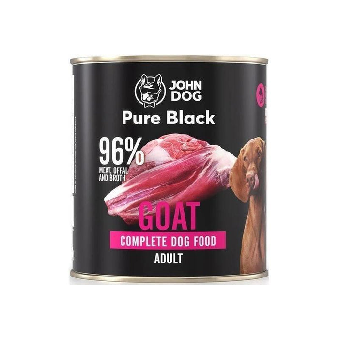 Comida Húmeda Para Perros John Dog Pure Black Carne De Cabra  800g