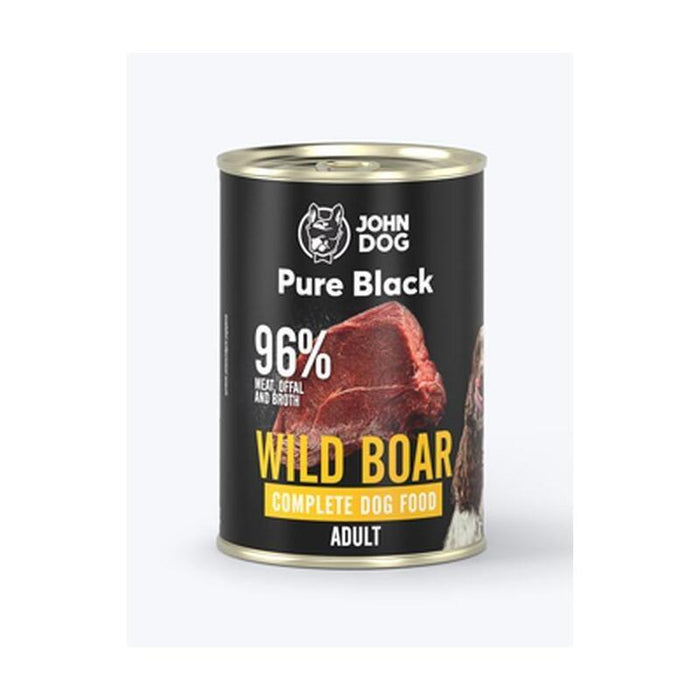 Comida Húmeda Para Perros John Dog Pure Black Jabalí  800g