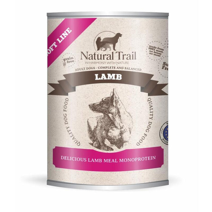 Comida Húmeda Para Perros Natural Trail Lamb Soft Line  800g