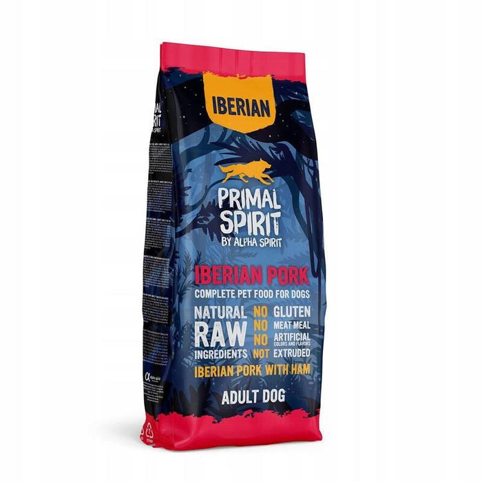 Comida Semihúmeda Para Perros Primal Spirit Iberian 70% Jamón De Cerdo  12 Kg