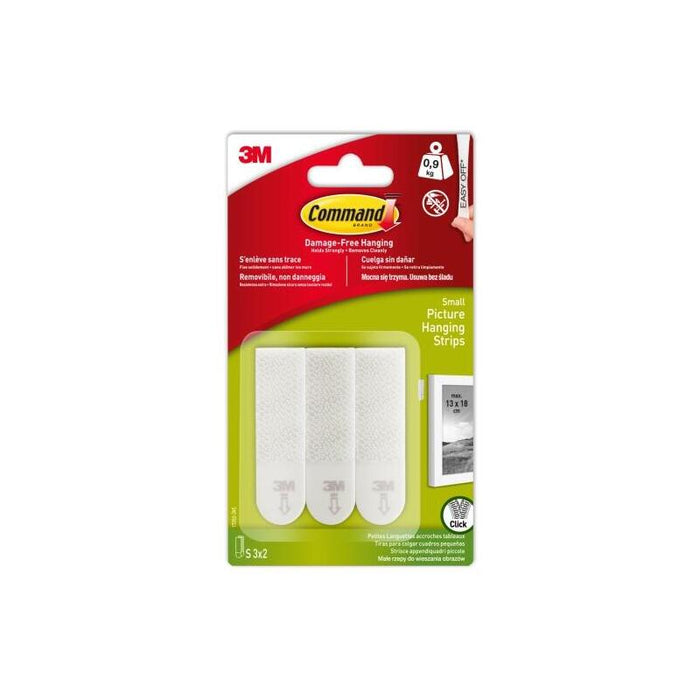 Command Tiras Adhesivas Para Colgar Cuadros - Blanco
