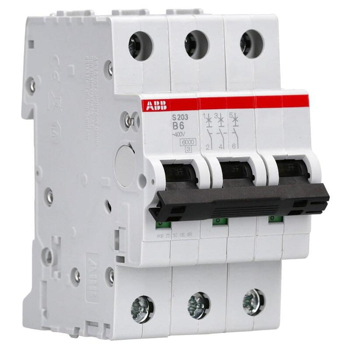 Compact Automat S203-B6 62 3-Polos Gh S203 0001 R0065