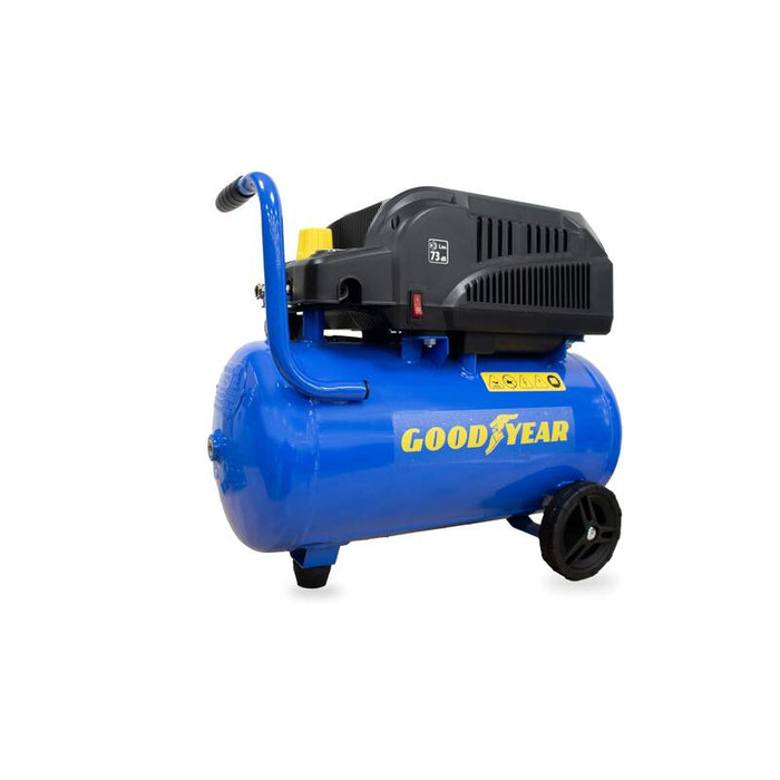 Compresor Silencioso Sin Aceite Goodyear Gy08248sof 0.80hp 24l 8bar 220/50hz
