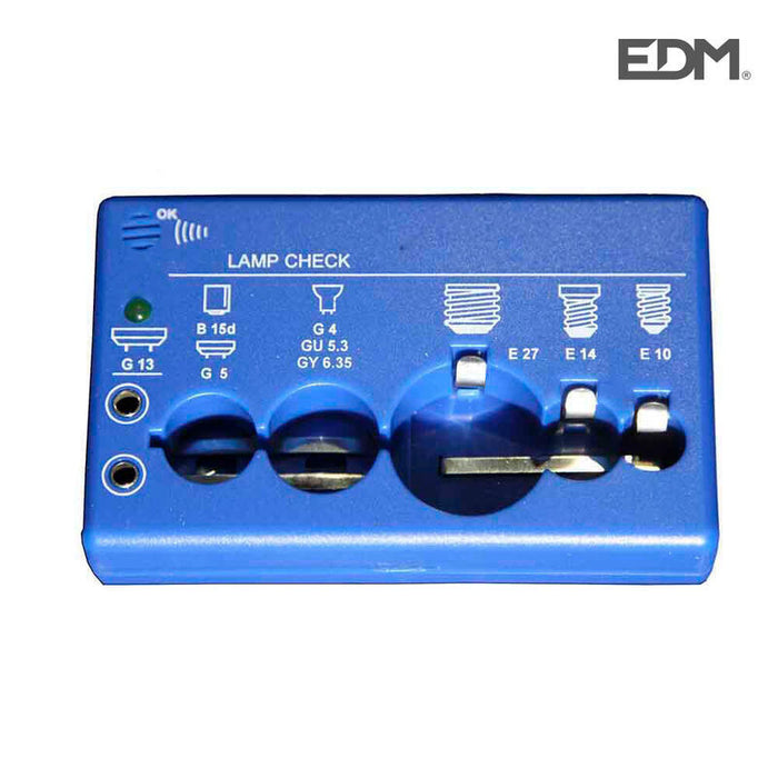 Comprobador Bombillas Universal Edm