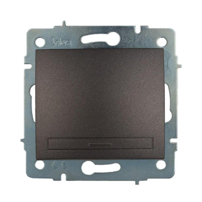 Comutador De Cruce Empotrar Sin Marco 10ax 250 V~ Grafito