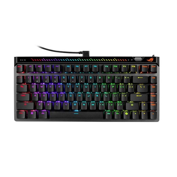 Con Fil - Rog Hfx V2 Magnetic Switch - 75% Tkl - Usb 2.0 - Aura Sync Rgb - Repose-Poignet Detachable