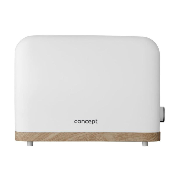 Concept Tostadora Eléctrica, 930w, 7 Grados De Tostado, Color Blanco, Te2015