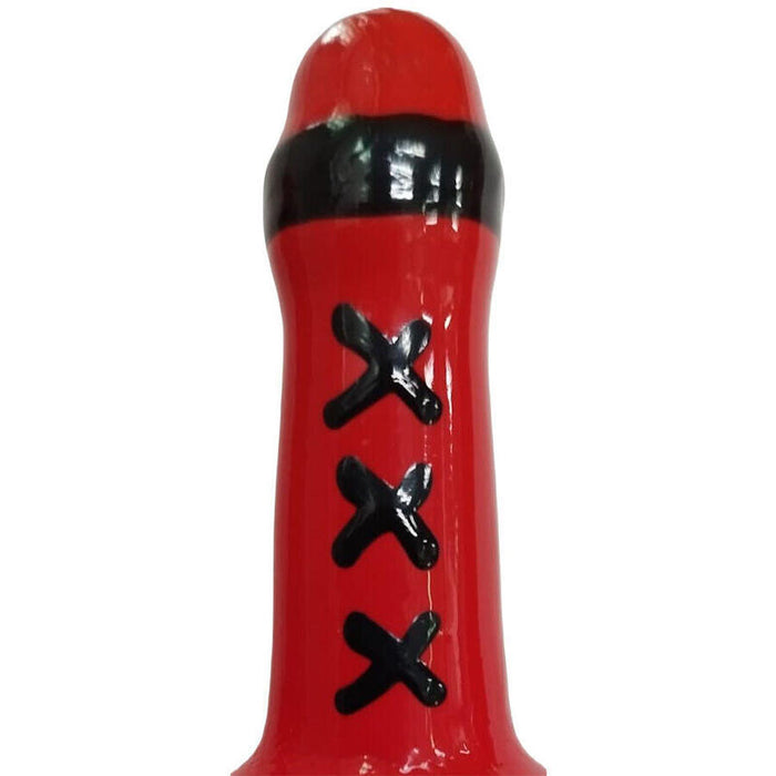 Condomerie - Preservativo Decorativo Pintado A Mano Msterdam Rojo