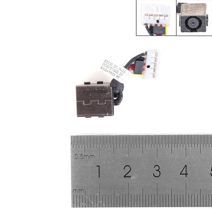 Conector Cable De Cc Dell 00nyrt Dc301013400 Conector De Alimentación De Cc 00nyrt Dc301013400