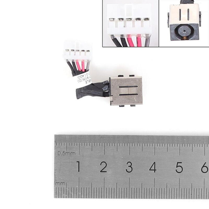 Conector Cable De Cc Dell Latitude 5580 5590 Precision 3520 Conector De Entrada De Cc Dc30100yx00 098c6h Dc30100yx00 098c6h