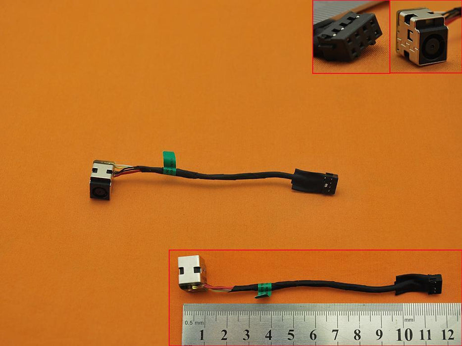 Conector Dc Jack Con Cable Para Portátil Hp Compaq 650 655 Cq58 Cq58-200 | 661680-Yd1