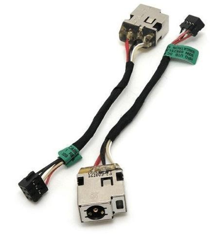Conector Dc Jack Con Cable Para Portátil Hp Pavilion 15-B108Ss 701682-001 6 Orificios
