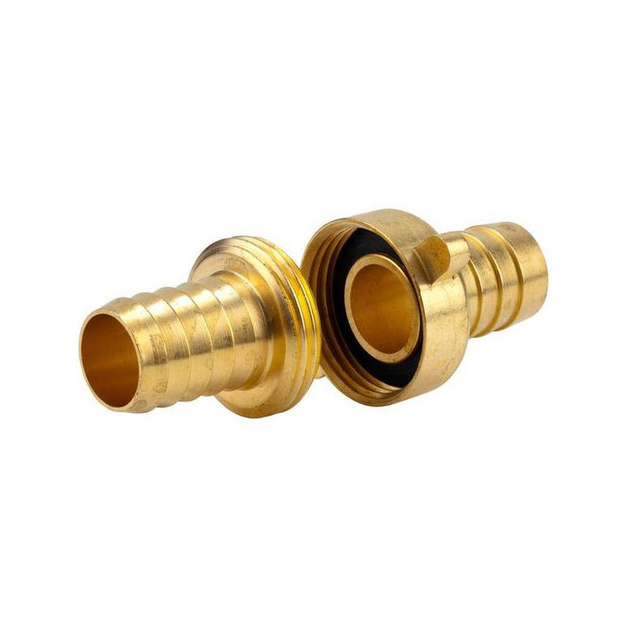 Conexión Roscada Para Manguera De Latón Gardena De 33,3 Mm (G 1"), Acoplamiento De 3 Piezas, Para Mangueras De 19 Mm (3/4") 07152-20