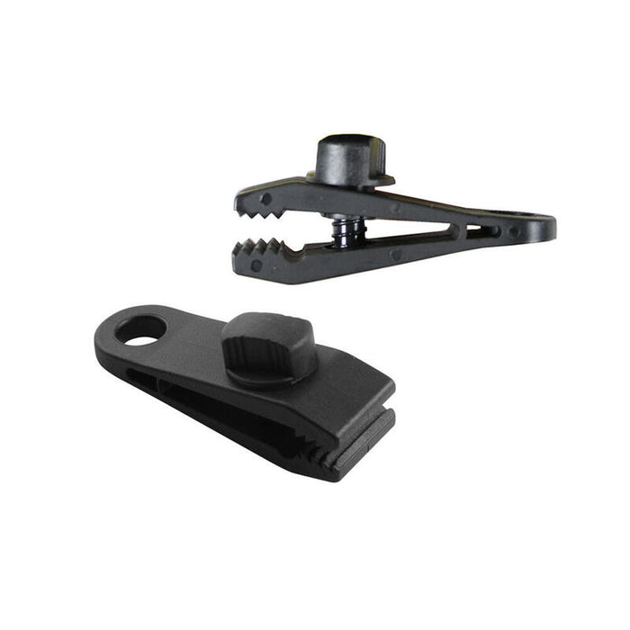Conjunto De 4 Clips Tipo Pinza Para Sujecion De Toldos Y Lonas Ø0,27 X 8 X 3 Cm
