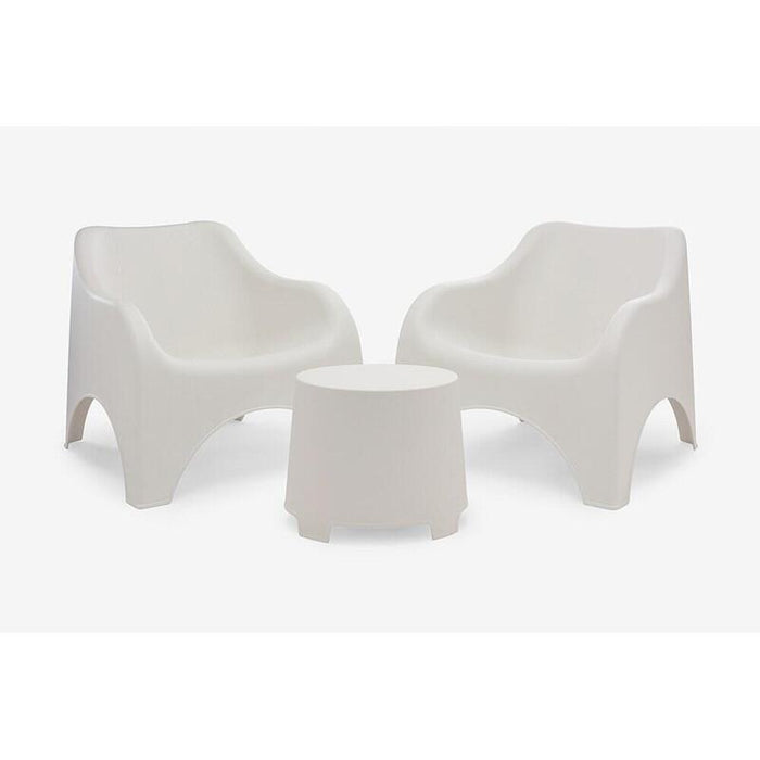 Conjunto Jardín Cloud 3 Piezas Blanco