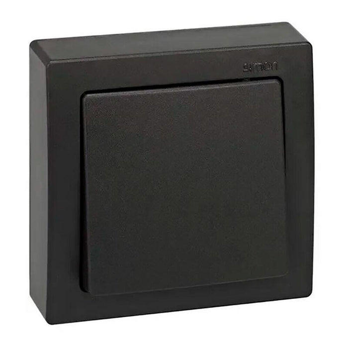 Conmutador De Cruce, Superficie, 10ax 250v~, Ip20, Serie Simon73 Loft, Grafito, Retractilado