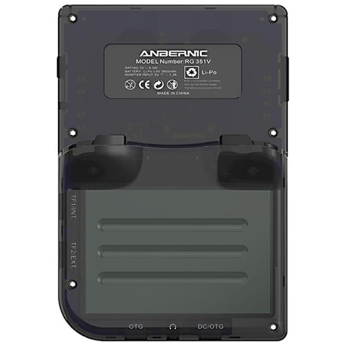 Consola  Anbernic Rg351v 1gb/16gb Negro Retro Portátil