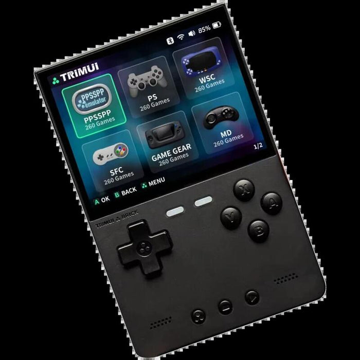 Consola Trimui Brick (Sin Sd Card) Negro Retro