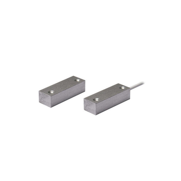 Contacto Electromagnético Aluminio Cableado Superficie Puertas Metálicas