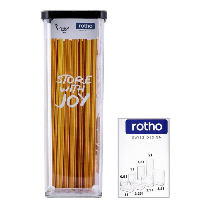 Contenedor Cuadrado Rotho 2,0l Loft