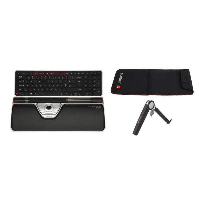 Contour Rollermouse Red Plus Wireless Travel Kit Retail