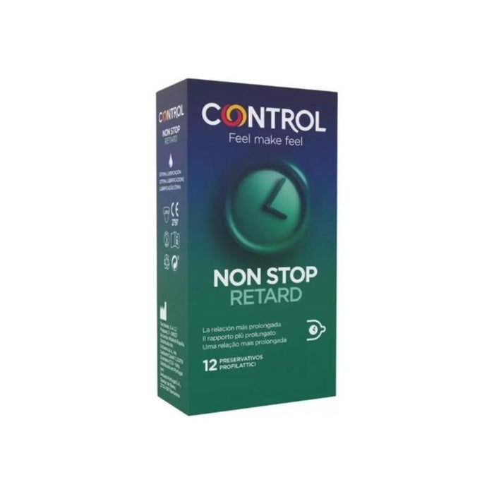 Control - Non Stop Retard Preservativos 12 Unidades