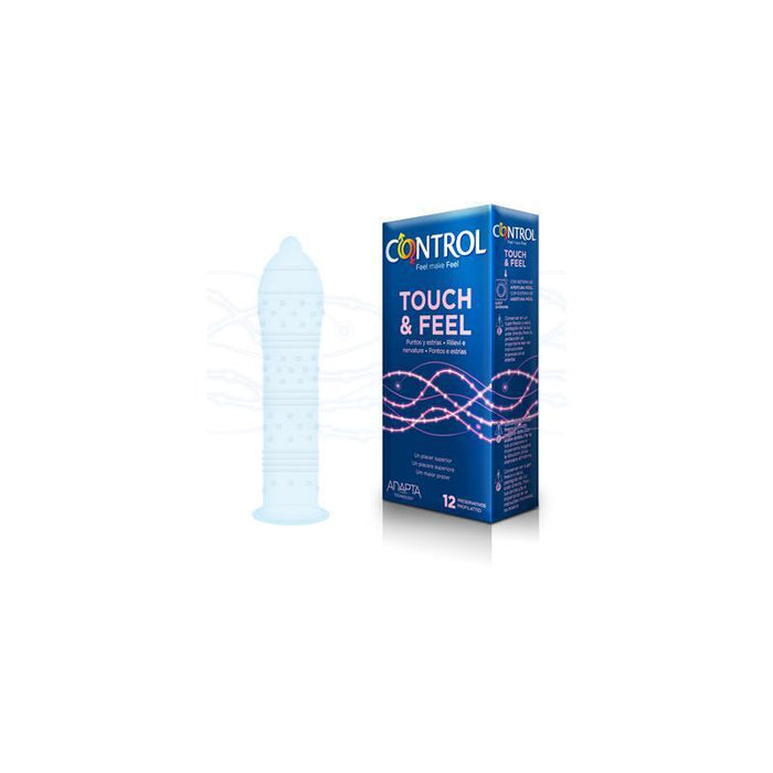 Control - Sensual Dots & Lines Puntos Y Estrias 12 Uds