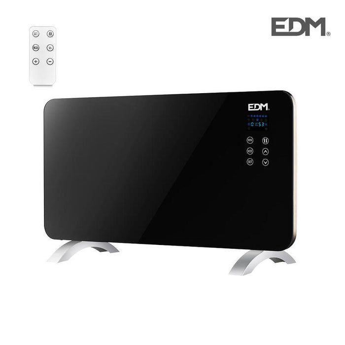 Convector Placa Cristal 1500w Edm