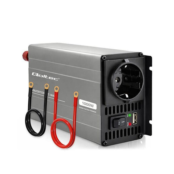 Convertidor De Tensión Ms Wave 12v Para 230v 500/1000w
