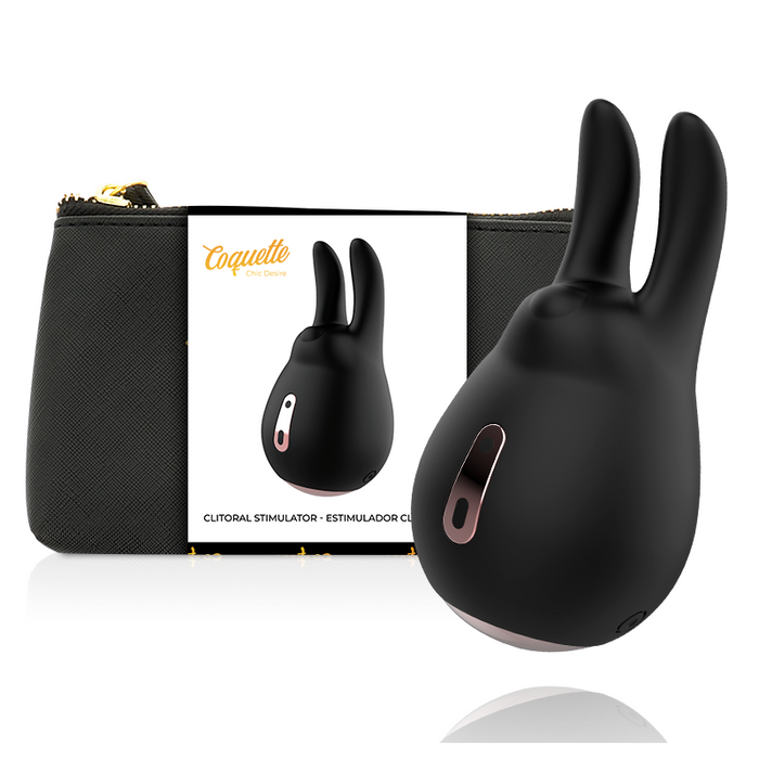 Coquette Chic Desire - Estimulador Clítoris Negro / Gold Conejo
