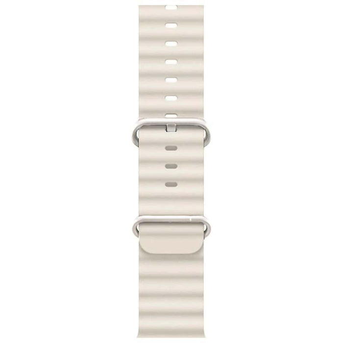 Correa Apple Watch 38/40/41mm Wave Blanco Estrella