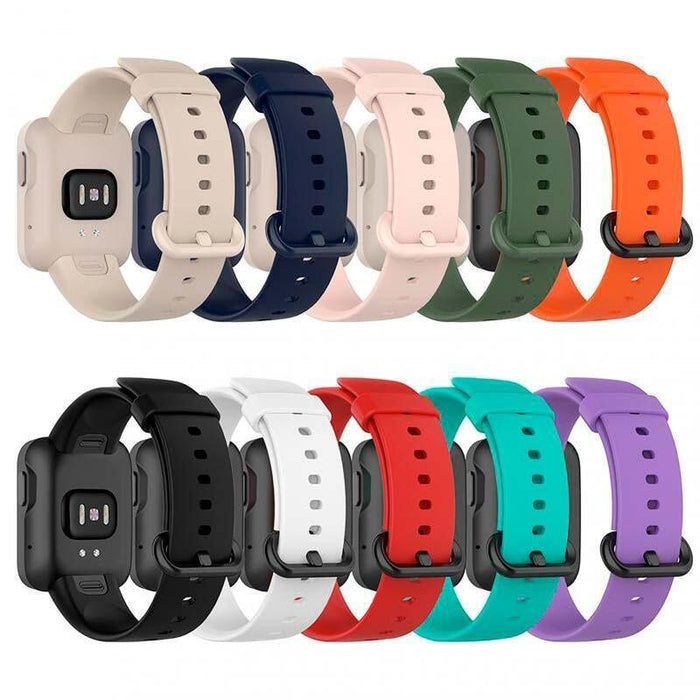 Correa De Silicona Xiaomi Mi Watch Lite Morado