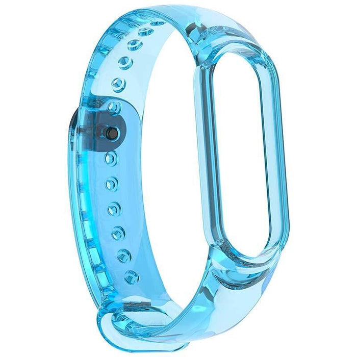 Correa Xiaomi Mi Smart Band 6 / Mi Band 5 / Amazfit Band 5 Azul Traslúcido