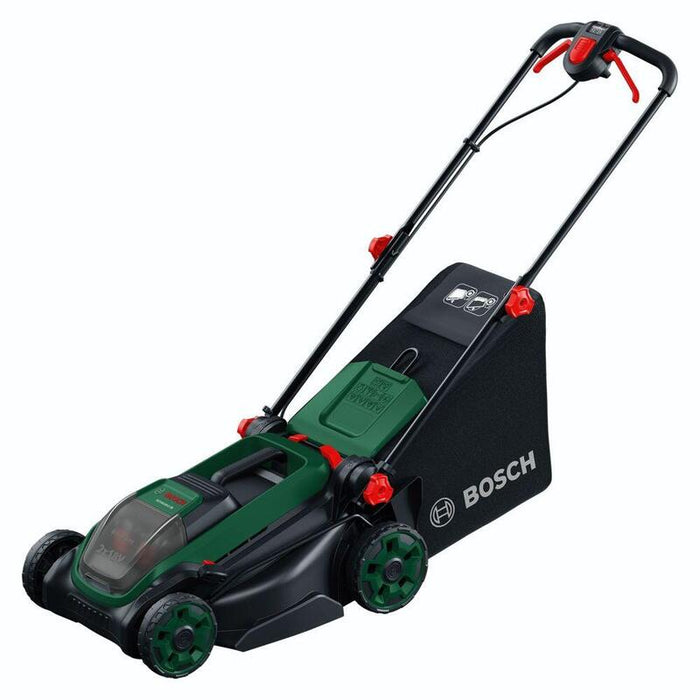 Cortacespe Bosch Powertools  Inalámbrica Rojoak18v2-38, 36 Voltios (2x18v) (Verde/Negro, 2x Batería De Iones De Litio 4.0ah, Power For All Alliance) 06008b9m00